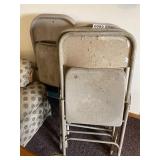 Card table, (6) chairs