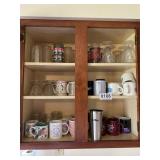 Goblets, coffee mugs