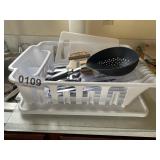 Drying rack, knife set