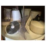 Food processor, plastic canister set, more