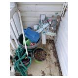 Lawn decor and flower pots