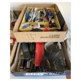 2 boxes misc tools and more