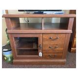TV stand (36"w, 23"d, 31"h)