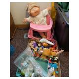 Cabbage Patch and misc toys