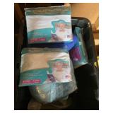 Quick-sorb under pads, tote and more