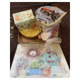 Cookie cutters, decorating set, more