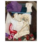 Doilies, hat, gloves and more