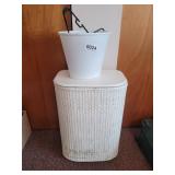 Trash can and hamper