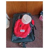 Suitcase and bags