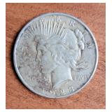 1923 Silver Peace Dollar