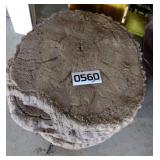 (6) Concrete tree slab stepping Stones