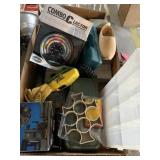 Tackle boxes, weights, fishing line, reel and more