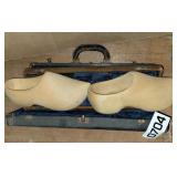 Wooden shoes and instrument cases