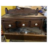 (2) Wood storage containers