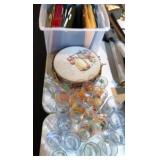 Apple pie carrier, festive tumblers, portable file