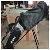Ram Laser golf clubs, bag, Nike shoes, more