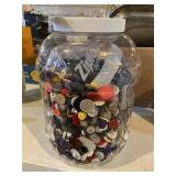 Jar of buttons