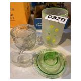 (4) Glass bowls/vases