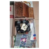 Scarves, purse, pins and more