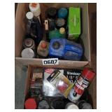Paint. Oil, drill bits and more