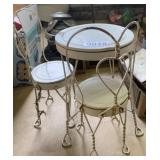 Doll table and chairs