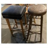 (2) barstools