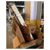 Letter holders, decor and bird feeder pole