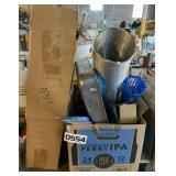 Paint tray, dryer hose, paint and more