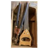 Hand saws, other tools