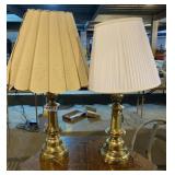 (2) table lamps