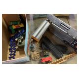 Toy trains, tracks, truck and more