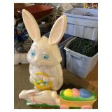 (2) Plastic Easter figurines