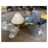 Lamp, stand and more