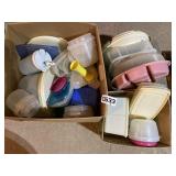 Plastic storage containers