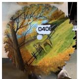 Painted saw blade
