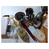 Coffee pot, chopper & Misc kitchenware