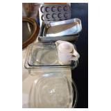 Aluminum and glass baking