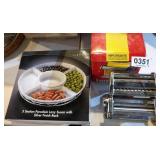 Godinger lazy Susan, pasta maker