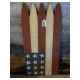 Wood Flag decor