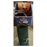 Hose, glue gun, indoor/ outdoor carpet and more