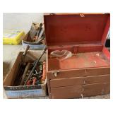 Tool box, file, safety glasses, and more