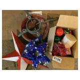 Christmas decor, tree stand
