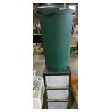 Trash can, storage box