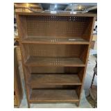 Wood shelving unit