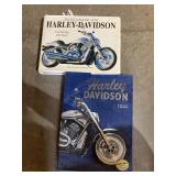 (2) Harley-Davidson books