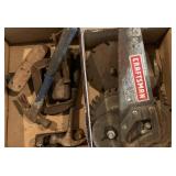 Craftsman hand saw, saw blades, and hammers
