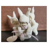 Dept. 56 '3 Bunnies in a tub' figurine