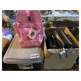 Storage tote, bag, binders