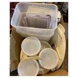 Plastic storage containers