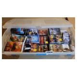 Tub and VHS & DVD movies